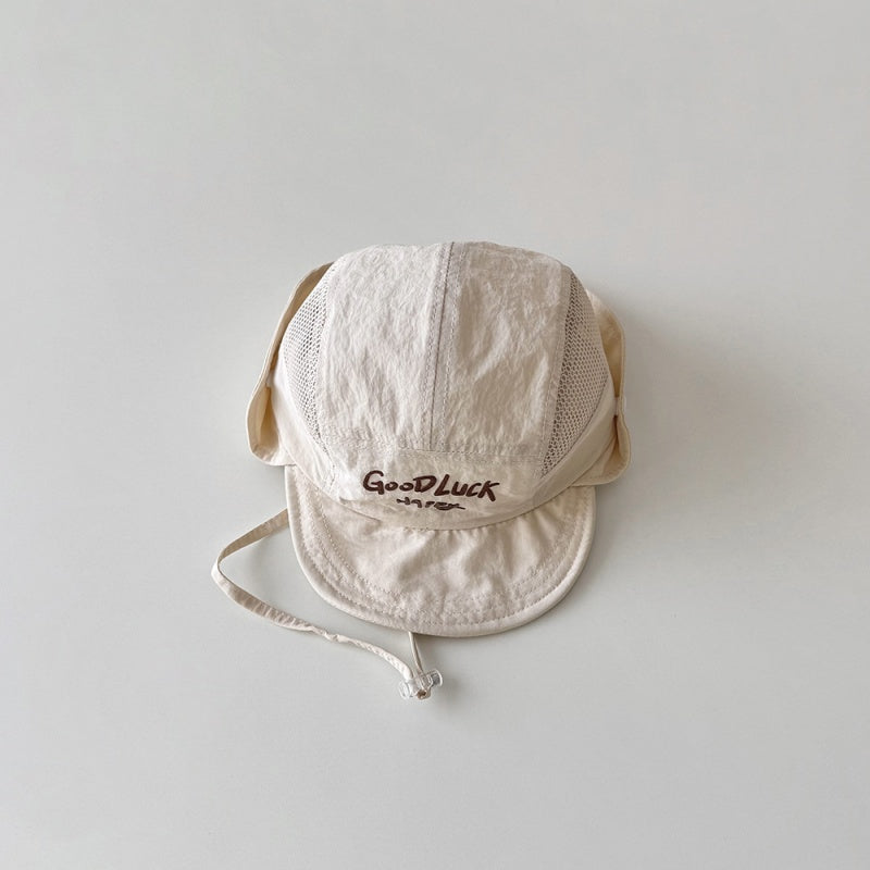 【HAT】ネックガード付きUV帽子SK105416