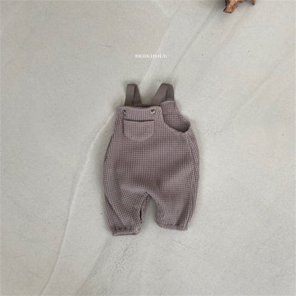 【BABY】韓国風 ビッグポケットサロペットSK031420