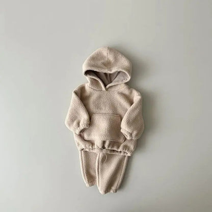 【BABY&KID】バイカラー起毛セットアップSK030710