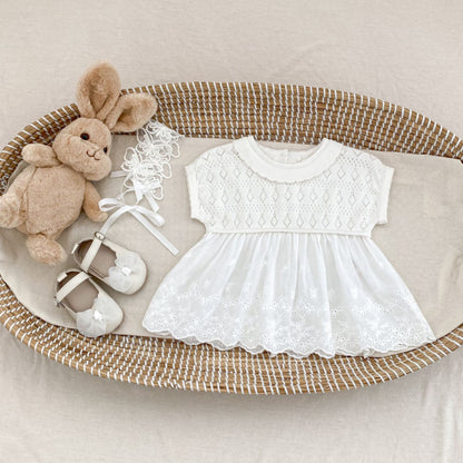 【BABY&KID】夏新作 ノースリーブニットトップスSK080107