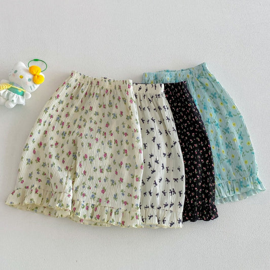 【BABY&KID】夏新作 小花柄総柄パンツSK105214