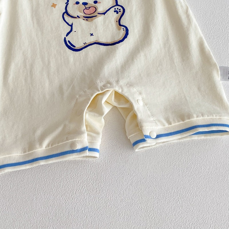【BABY】夏新作くまさんカバーオールSK104612