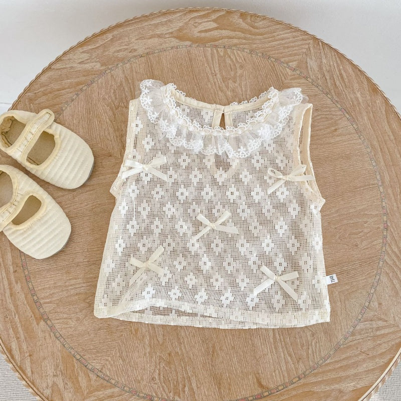 【BABY&KID】夏新作スウィート蝶結びセットアップSK105406