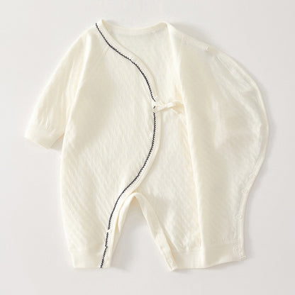 【BABY】北欧風フリルやわらかカバーオールSK102605