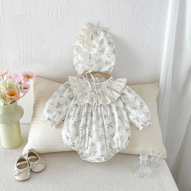 【BABY】スウィート小花柄ロンパースSK107907