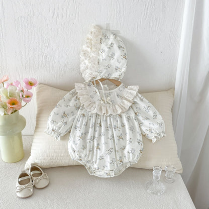 【BABY】スウィート小花柄ロンパースSK107907