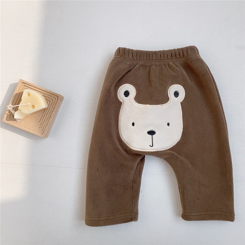 【BABY&KID】クマ柄パンツSK11516