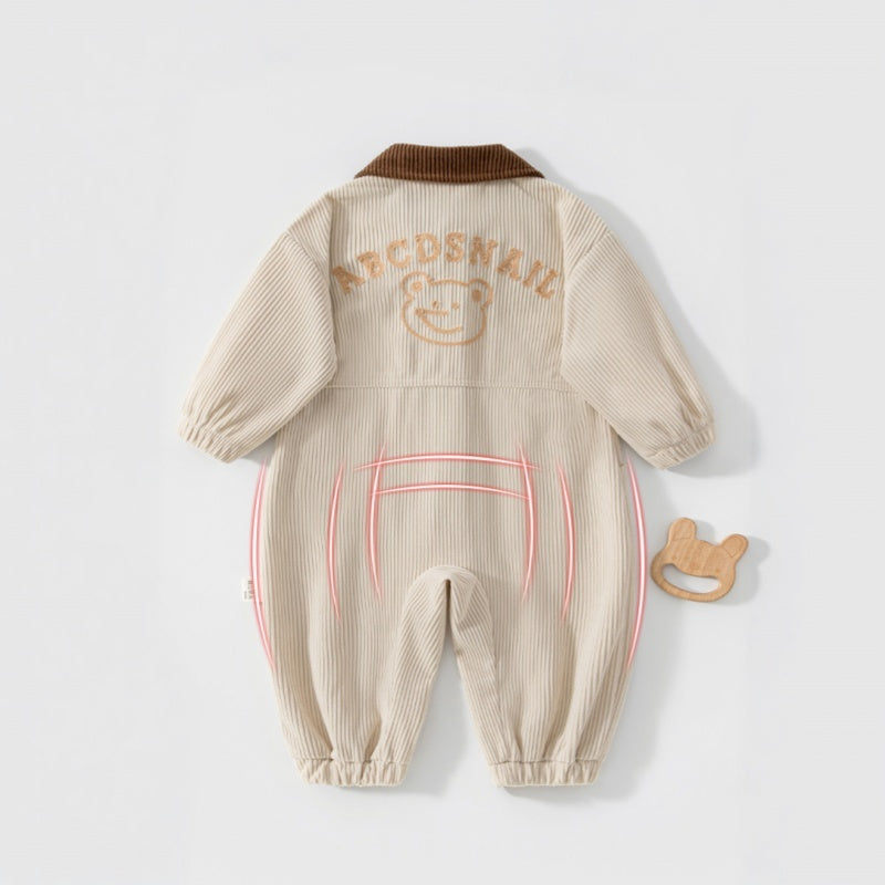 【BABY】コーデュロイ襟付きカバーオールSK107522