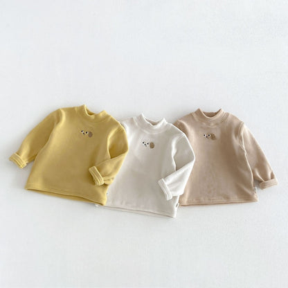【BABY&KID】冬新作刺繍フリーストップスSK108506