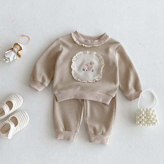 【BABY&KID】クルーネックうさぎセットアップSK092710