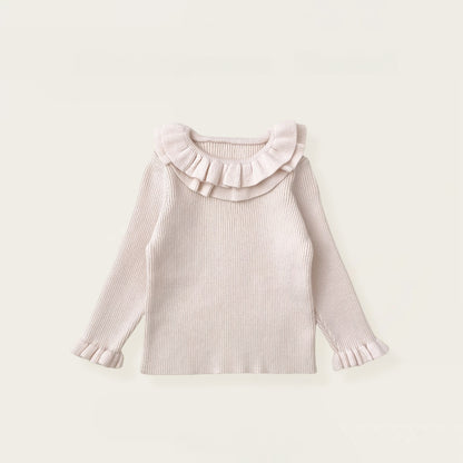 【BABY&KID】冬新作 チェックジャンパースカート＆フリルニット＆バッグ3点セットSK102430