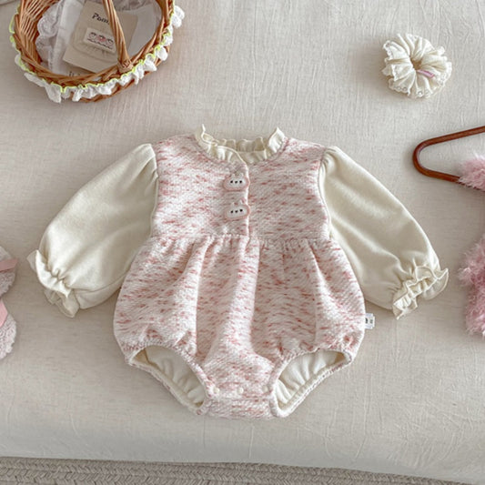 【BABY】冬新作うさぎあったかカバーオールSK103003