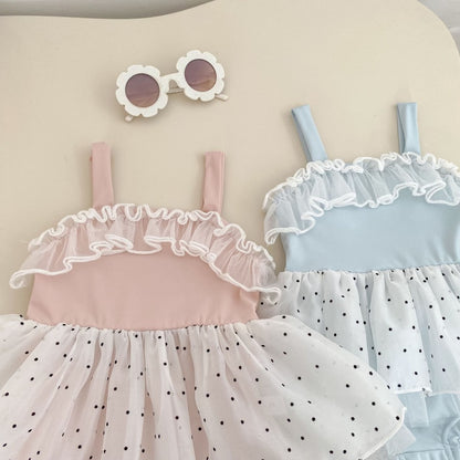 【BABY&KID】夏新作ドットキャミスイムウェアSK106405