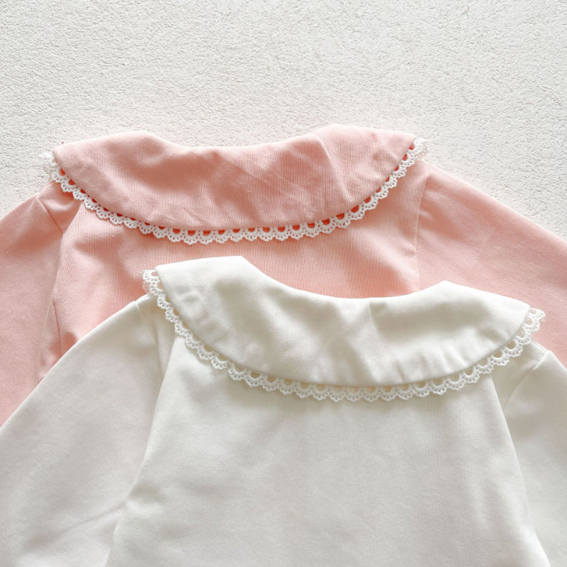 【BABY】刺繍翻襟TシャツSK092828