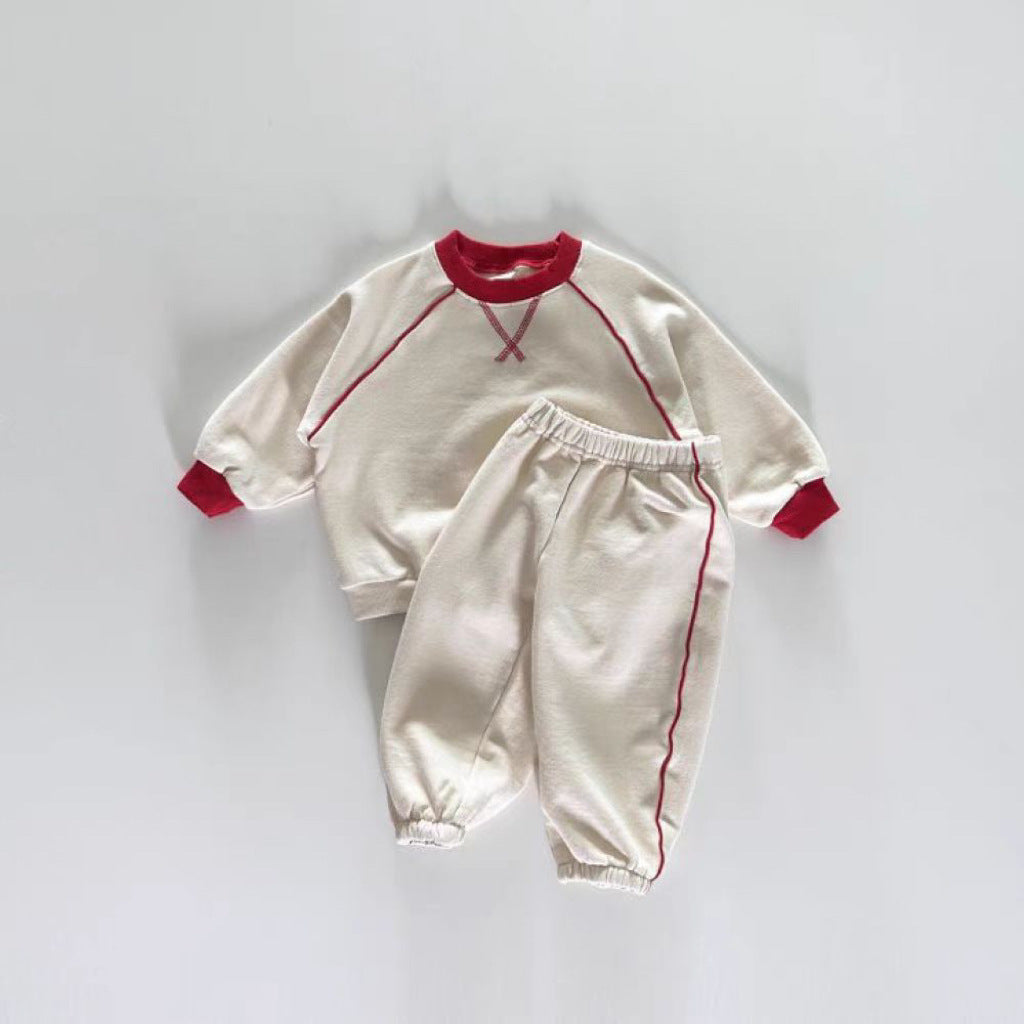 【BABY&KID】韓国風セットアップスウェットSK101920
