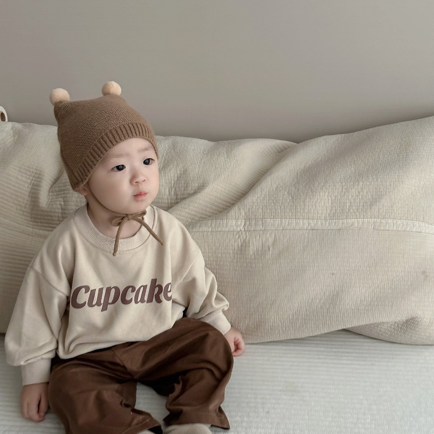 【BABY&KID】CUPCAKEオシャレトレーナーSK11533