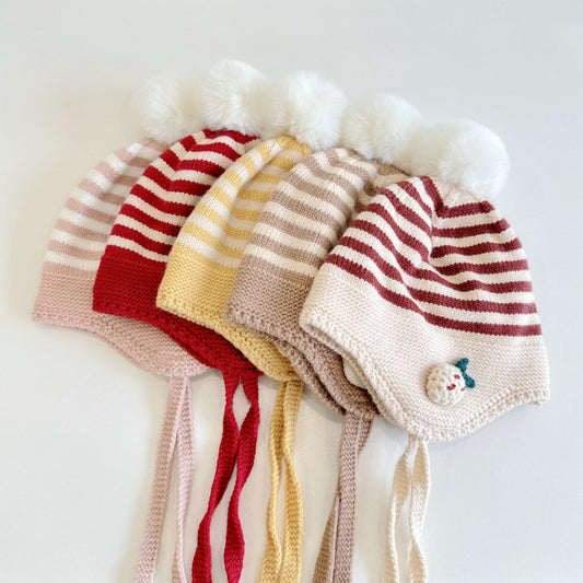 【HAT】ボーダーニット帽子SK101612