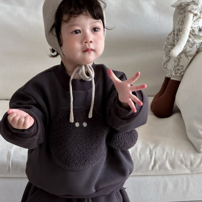 【BABY&KID】カートゥーン厚手スウェット、ポケットパンツSK102135