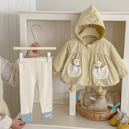 【BABY】あひるフード付きアウターSK103711