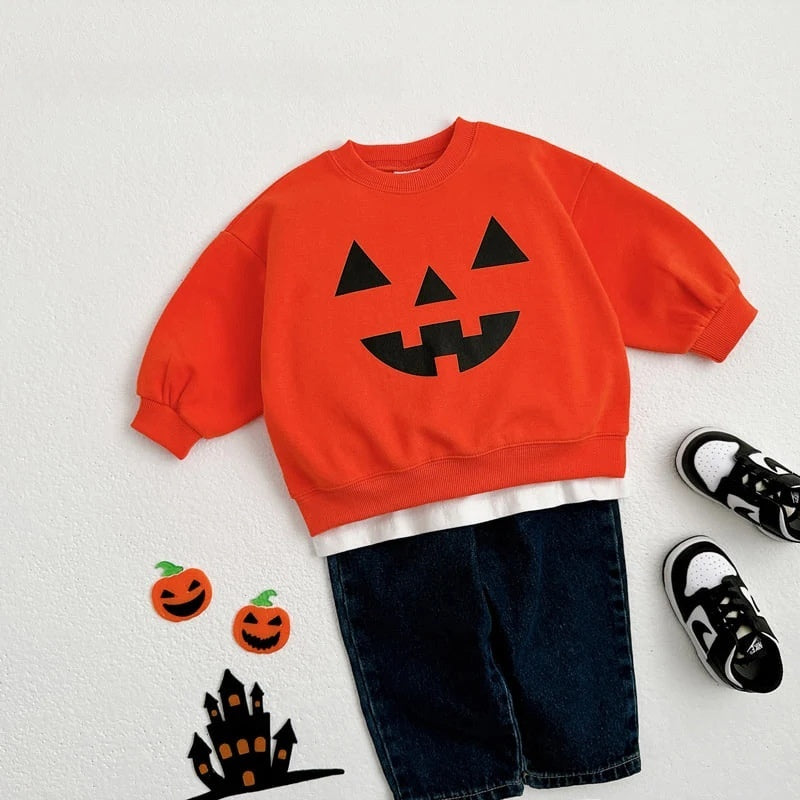 【BABY】ハロウィンクルーネックスウェットSK102007