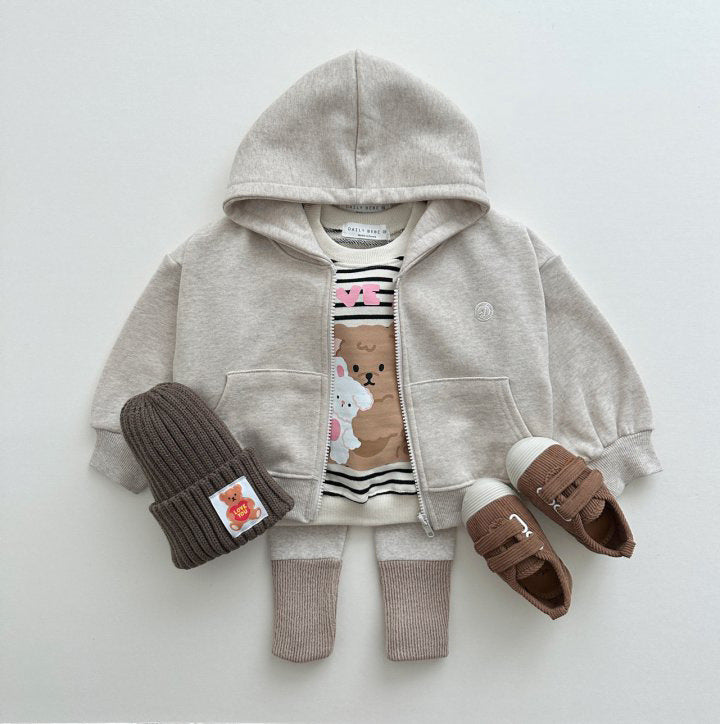 【BABY&KID】オシャレカジュアルフーディ＆ボトムスSK030317
