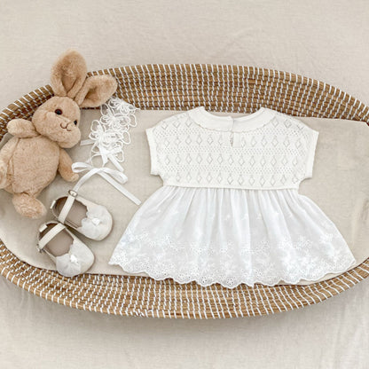 【BABY&KID】夏新作 ノースリーブニットトップスSK080107