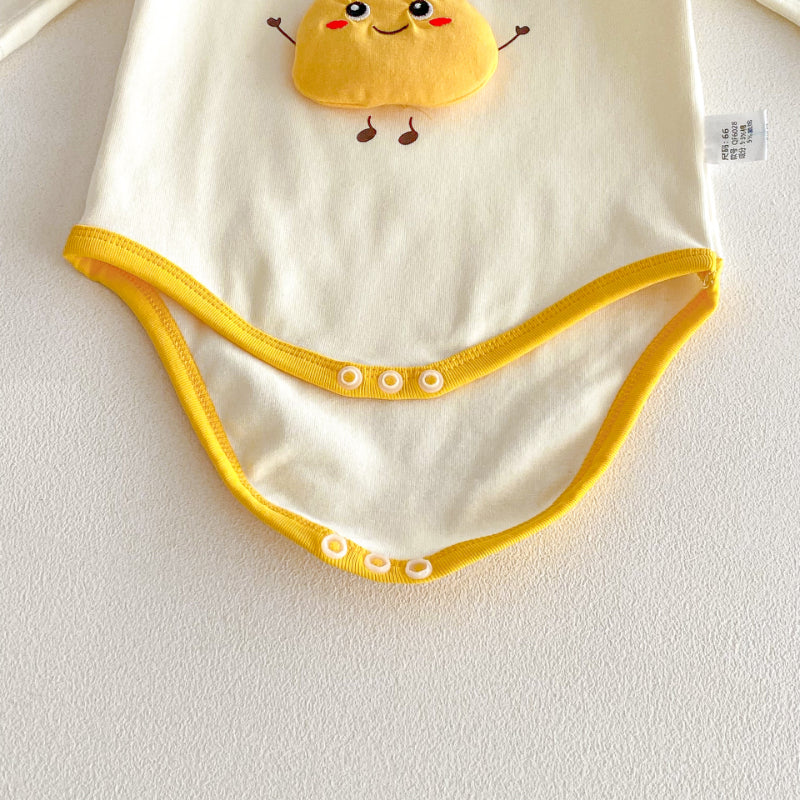 【BABY】洋梨モチーフフルーツロンパースSK103608