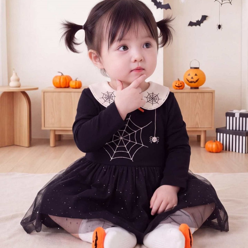 【BABY&KID】クモプリントワンピースSK107310