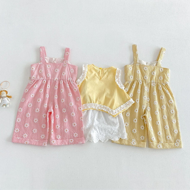 【BABY&KID】夏新作小花デイジードール、サロペットSK106101