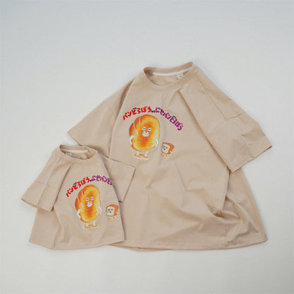 【親子】夏新作 キャラクターTシャツSK090808