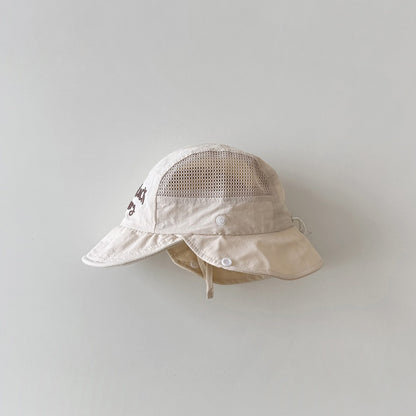 【HAT】ネックガード付きUV帽子SK105416
