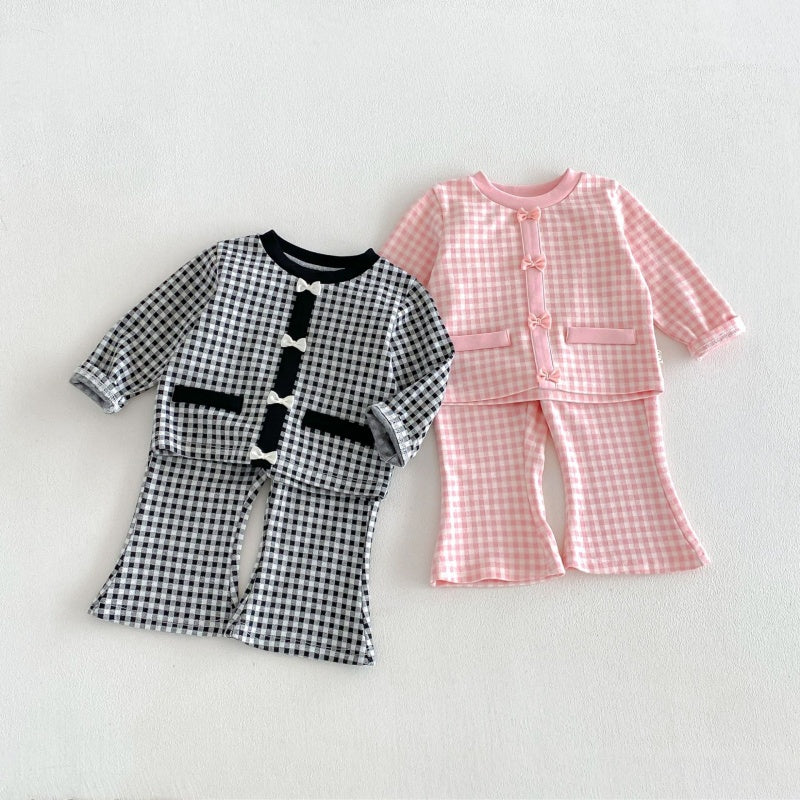 【BABY&KID】レトロチェックセットアップSK106615