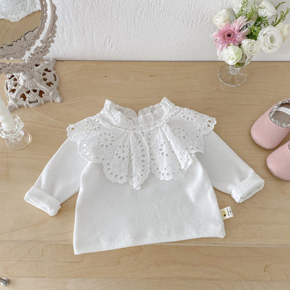 【BABY】レースフリル付きTシャツSK092422