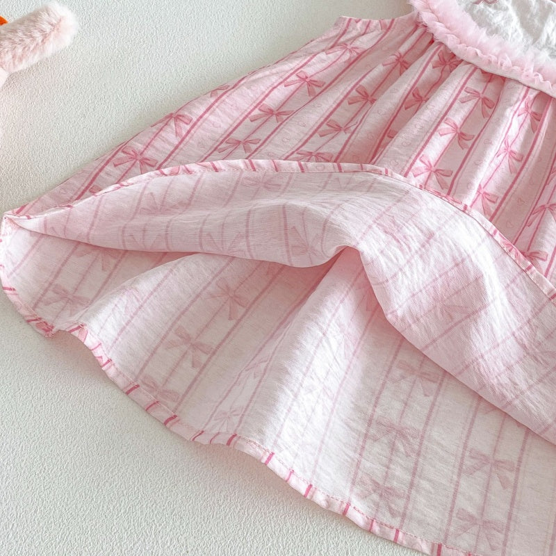【BABY&KID】夏新作蝶結びワンピースSK106113