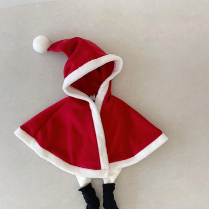 【BABY】韓国風あったかクリスマスポンチョSK102823