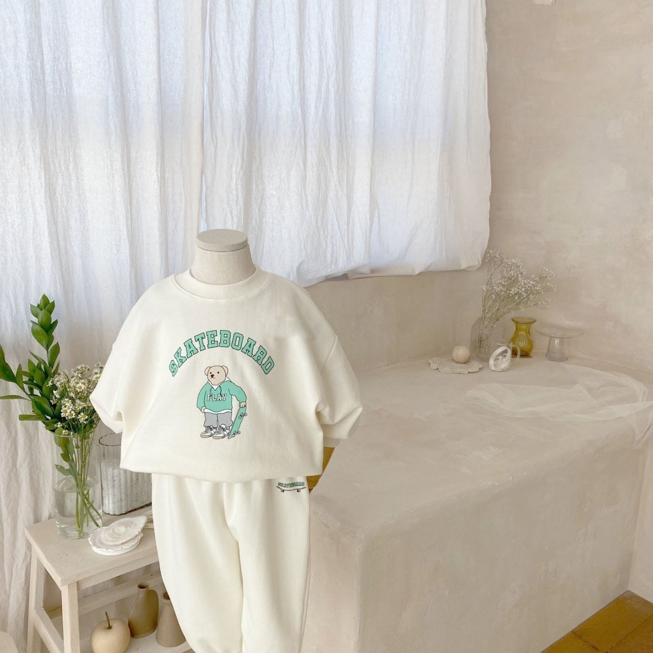 【BABY&KID】SKATEBOAROオシャレセットアップSK030313