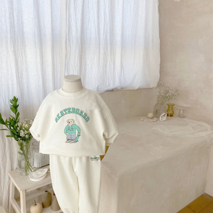 【BABY&KID】SKATEBOAROオシャレセットアップSK030313