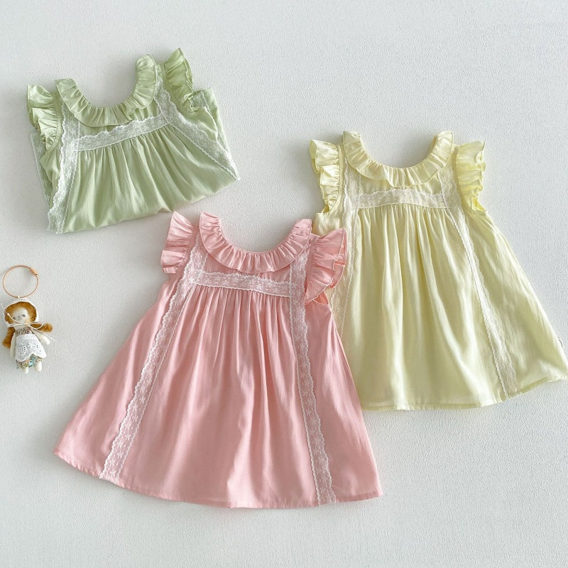 【BABY&KID】夏新作フリルワンピースSK105521