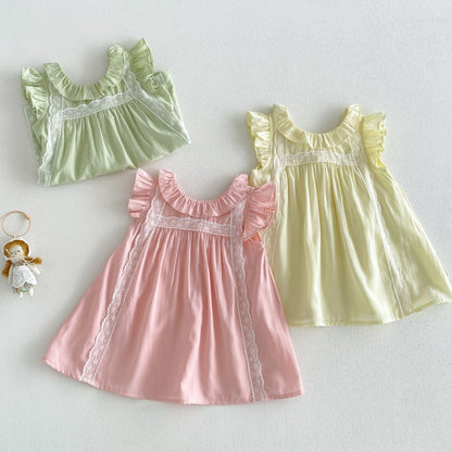 【BABY&KID】夏新作フリルワンピースSK105521