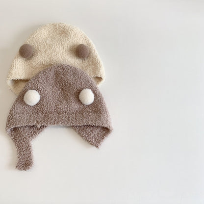 【HAT】ダブルポンポンニット帽子SK101623