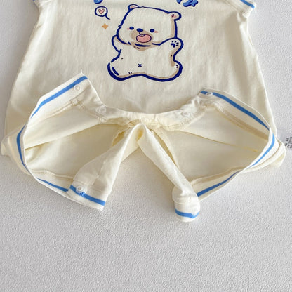 【BABY】夏新作くまさんカバーオールSK104612