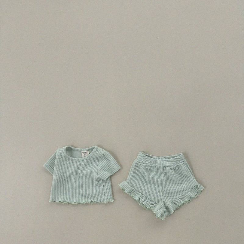 【BABY&KID】夏新作 キュートなプリンセスセットアップSK080213