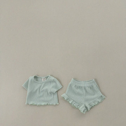 【BABY&KID】夏新作 キュートなプリンセスセットアップSK080213