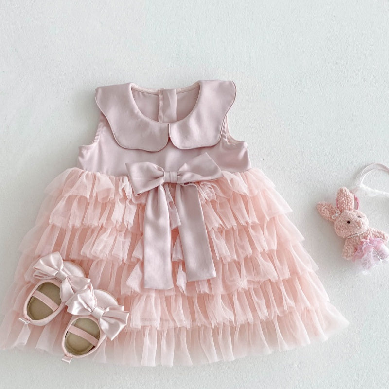 【BABY&KID】夏新作 ピンクケーキワンピースSK080115