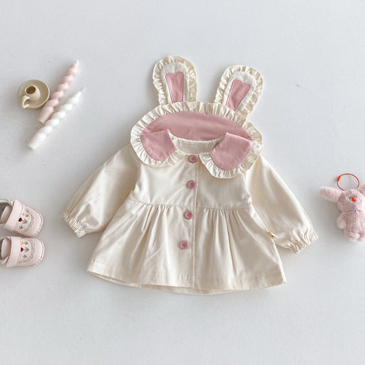 【BABY&KID】かわいいうさ耳アウターSK092321