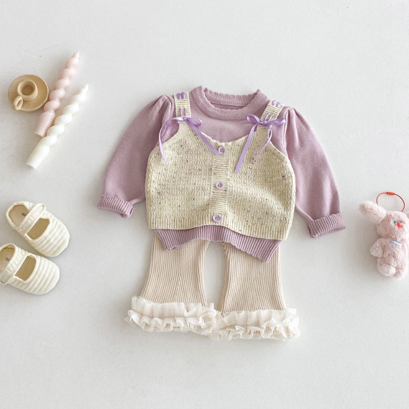 【BABY&KID】おしゃれニットセットアップSK092436