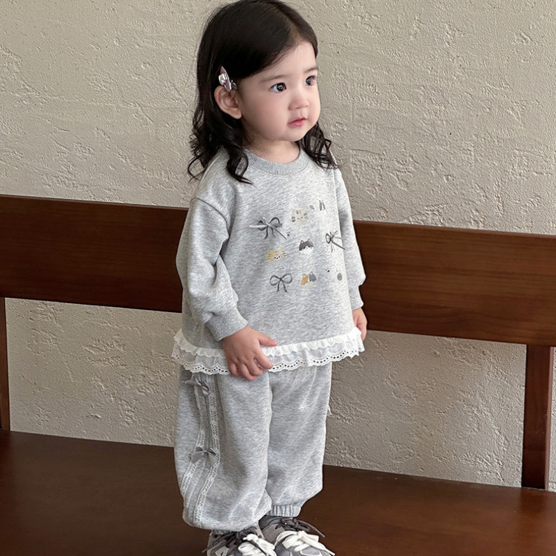 【BABY&KID】スウィート蝶結びセットアップSK107016