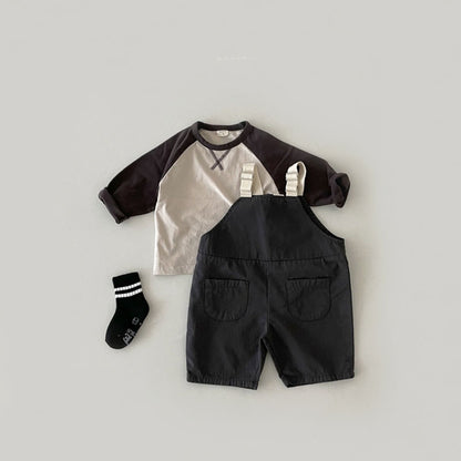 【BABY】シンプル配色TシャツSK102006