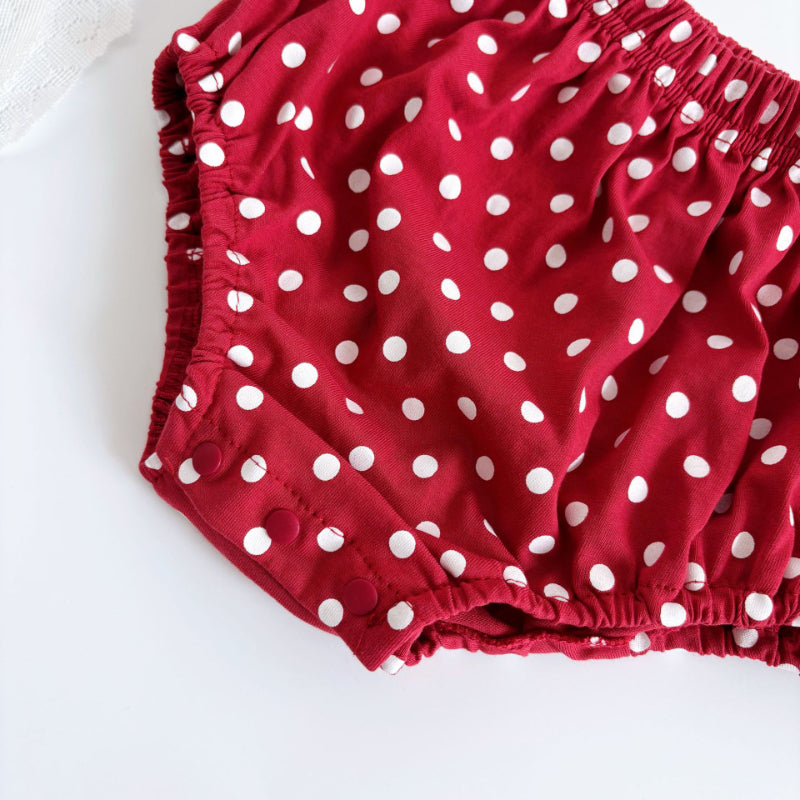 【BABY】夏新作 花刺繍レーストップス＆パンツSK092111