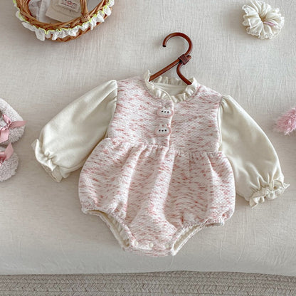 【BABY】冬新作うさぎあったかカバーオールSK103003